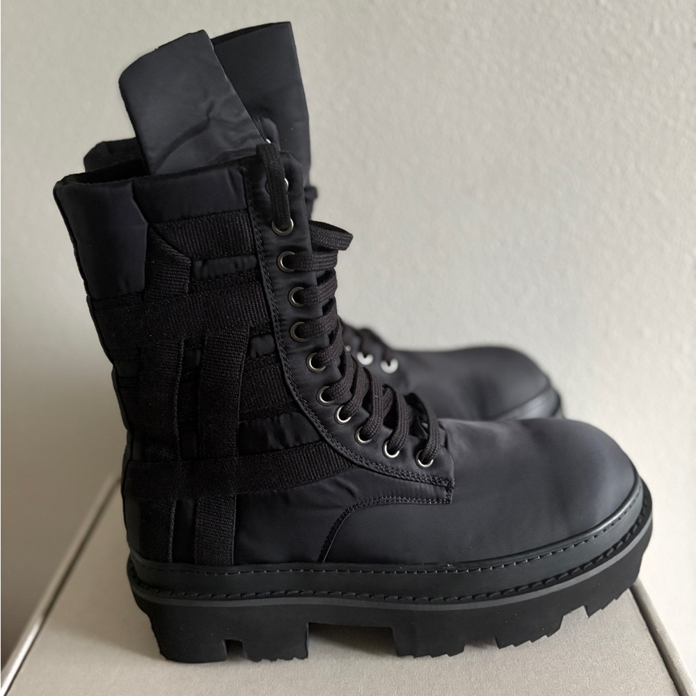Rick owens drkshdw Army megatooth ankle boot size 44